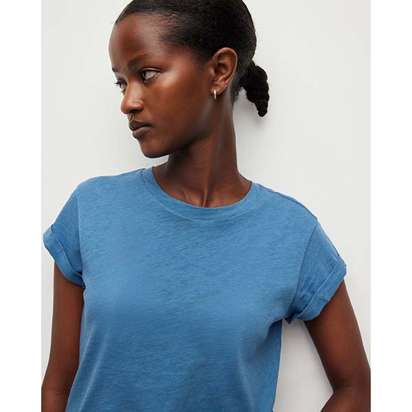 Allsaints Australia Womens Anna T-Shirt Blue AU28-197